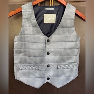Herno Boys Reversible Puffer Vest Size 8A